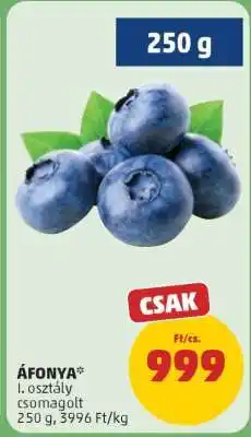 PENNY Áfonya ajánlat