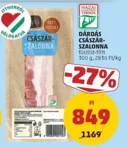 PENNY Dárdás Császár-szalonna ajánlat