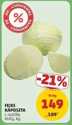 PENNY Fejes káposzta ajánlat