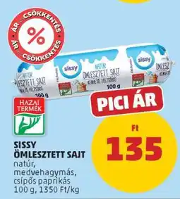 PENNY Sissy Ömlesztett Sajt ajánlat