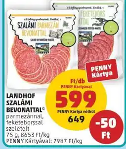PENNY LANDHOF SZALÁMI BEVONATTAL ajánlat