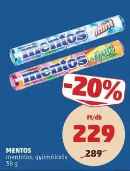 PENNY MENTOS ajánlat