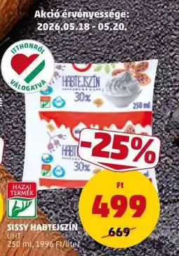PENNY SISSY HABTEJSZÍN ajánlat