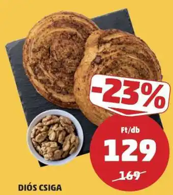 PENNY Diós Csiga ajánlat