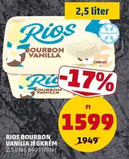 PENNY RIOS Bourbon Vanília Jégkrém ajánlat