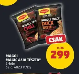 PENNY MAGGI Magic asia tészta ajánlat