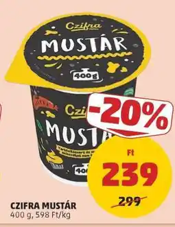 PENNY Czifra Mustár ajánlat
