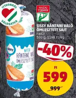 PENNY Sissy Rántani Való Ömlesztett Sajt ajánlat