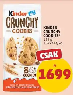 PENNY Kinder Crunchy Cookies ajánlat