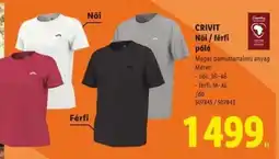 Lidl CRIVIT Női / férfi póló ajánlat