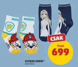 PENNY Gyerek zokni ajánlat