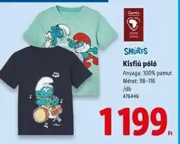 Lidl Kisfiú póló ajánlat