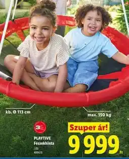 Lidl PLAYTIVE Fészekhinta ajánlat