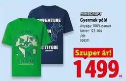 Lidl Gyermek póló ajánlat