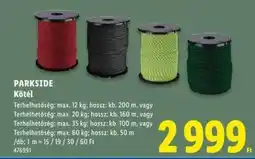 Lidl PARKSIDE ajánlat