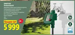 Lidl PARKSIDE Öntözésidőzítő ajánlat