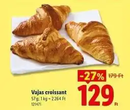 Lidl Vajas croissant ajánlat