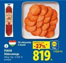 Lidl Pikok Diákcsemege ajánlat