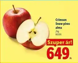 Lidl Crimson Snow piros alma ajánlat