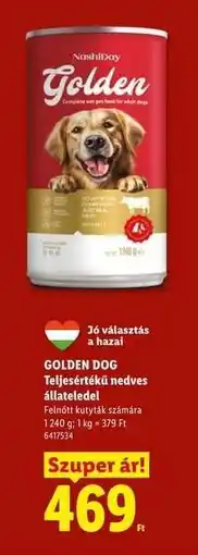 Lidl GOLDEN DOG ajánlat