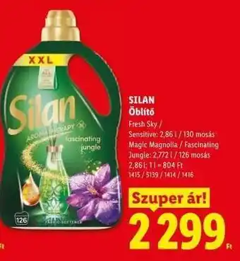 Lidl SILAN Öblítő ajánlat