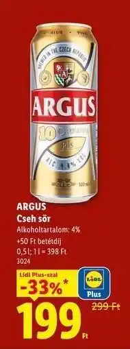 Lidl Argus ajánlat