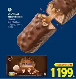 Lidl Gelatelli Jégkrémszelet ajánlat