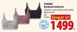 Lidl ESMARA Bordázott melltartó ajánlat