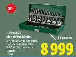 Lidl PARKSIDE Menetvágó készlet ajánlat