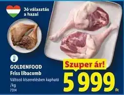 Lidl GOLDENFOOD Friss libacomb ajánlat