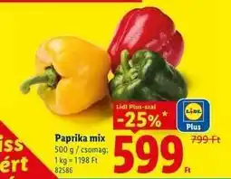 Lidl Paprika mix ajánlat