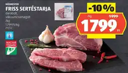 ALDI Friss sertéstarja ajánlat