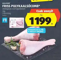 ALDI Friss Pulykaalsócomb ajánlat