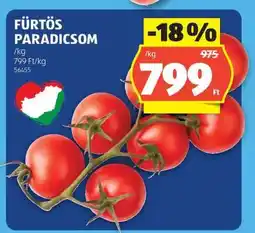 ALDI Fürtös paradicsom ajánlat