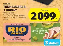 ALDI Rio Mare Tonhaldarab, 3 doboz ajánlat