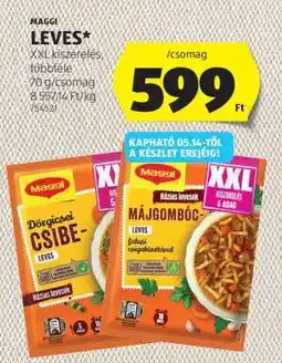 ALDI MAGGI leves ajánlat