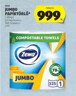 ALDI Zewa Jumbo papírtörlő ajánlat