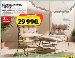ALDI BELAVI BALKONGARNITÚRA, 3 RÉSZES ajánlat