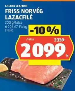 ALDI Golden seafood Friss Norvég Lazacfilé ajánlat