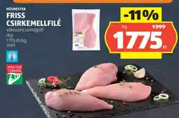 ALDI Friss csirkemellfilé ajánlat