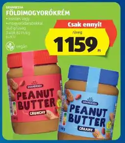 ALDI GRANDESSA Földimogyorókrém ajánlat