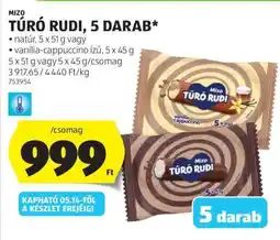 ALDI Mizo Túró Rudi, 5 darab ajánlat