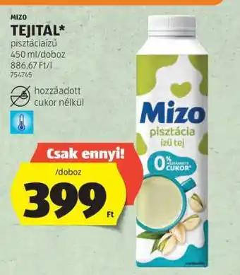 ALDI MIZO Tejital ajánlat