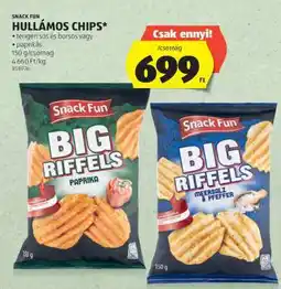ALDI Snack Fun Hullámos Chips ajánlat