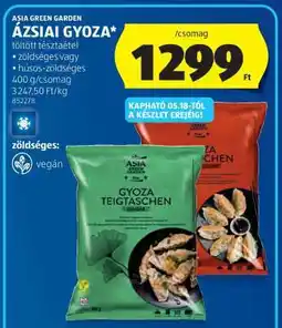 ALDI Ázsiai Gyoza ajánlat