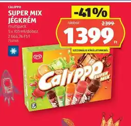 ALDI CALIPPO SUPER MIX JÉGKRÉM ajánlat