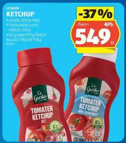 ALDI Le Gusto Ketchup ajánlat