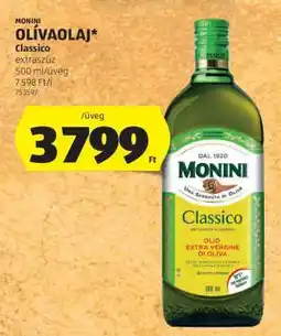 ALDI MONINI OLÍVAOLAJ CLASSICO ajánlat