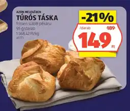 ALDI AZON MELEGÉBEN TÚRÓS TÁSKA ajánlat