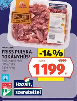 ALDI HÚSMESTER FRISS PULYKA TOKÁNYHÚS ajánlat
